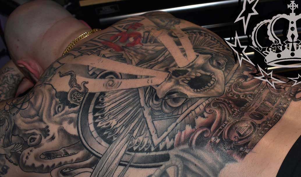 Infierno tatoo artist Queens NY De nadie