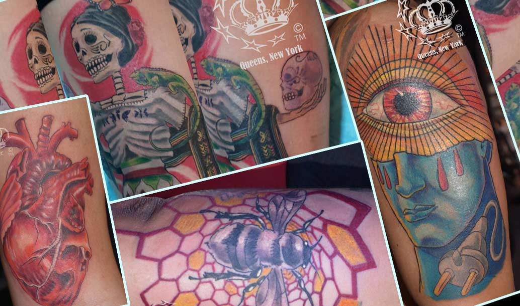 Infierno tatoo artist Queens NY De nadie